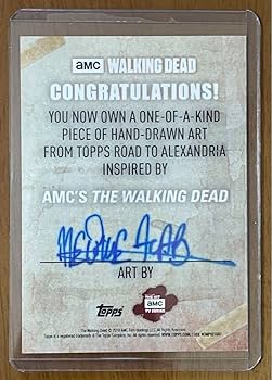 ウォーキングデッド トレカ エイブラハム アーティスト直筆サイン入り 超激レア Amazon.co.jp: ウォーキングデッド トレカ エイブラハム